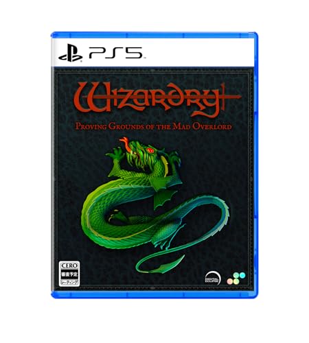 Wizardry: Proving Grounds of the Mad Overlord -PS5 【特典】表裏ジャケット、マニュアル 同梱