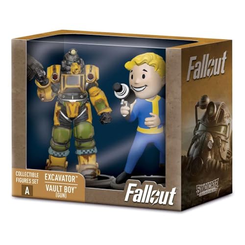 Fallout エクスカベーター&ボルトボーイ[Gun] デスクローBAF プラスチック製 塗装済み完成品ミニフィギュア
