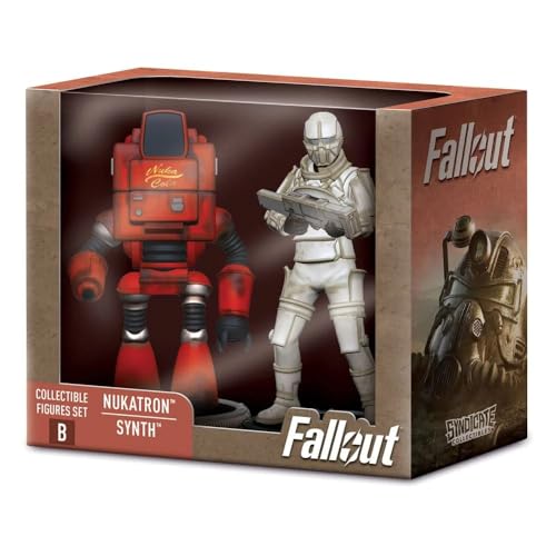 Fallout ヌカトロン&シンス デスクローBAF プラスチック製 塗装済み完成品ミニフィギュア