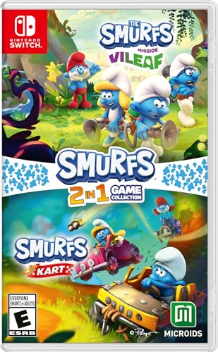 Smurfs 2-In-1 Game Collection: The Smurfs Mission Vileaf And Smurfs Kart (輸入版:北米) &ndash; Switch