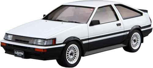 青島文化教材社 1/24 ザ・モデルカーシリーズ No.17 トヨタ AE86 カローラレビンGT-APEX &rsquo;85 プラモデル (自動車)