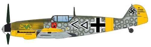 HOBBY MASTER 1/48 メッサーシュミット Bf-109F-2 ドイツ空軍 ハンス・フォン・ハーン機 ロシア 1941 完成品