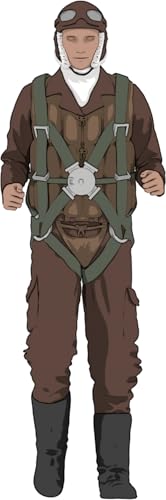 トライアンフモデル(Triumph Model) 1/35 日本海軍 パイロットフィギュア タイプ6 3Dプリンター製キット TRFF35019