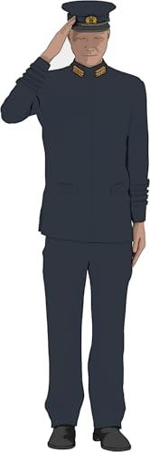 トライアンフモデル(Triumph Model) 1/35 日本海軍 中将フィギュア タイプ3 3Dプリンター製キット TRFF35003