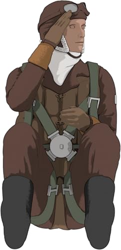 トライアンフモデル(Triumph Model) 1/35 日本海軍 パイロットフィギュア タイプ18 3Dプリンター製キット TRFF35031