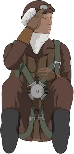 トライアンフモデル(Triumph Model) 1/35 日本海軍 パイロットフィギュア タイプ19 3Dプリンター製キット TRFF35032