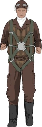 トライアンフモデル(Triumph Model) 1/35 日本海軍 パイロットフィギュア タイプ9 3Dプリンター製キット TRFF35022