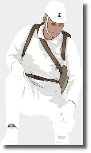 トライアンフモデル(Triumph Model) 1/35 日本海軍 航空整備兵フィギュア タイプ7 3Dプリンター製キット TRFF35040