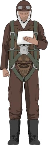 トライアンフモデル(Triumph Model) 1/35 日本海軍 パイロットフィギュア タイプ4 3Dプリンター製キット TRFF35017