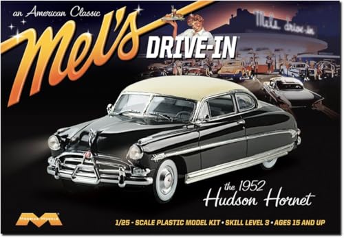 プラッツ メビウスモデル 1/25 1952 ハドソン・ホーネット メルズ・ドライブイン プラモデル MOE1216 (自動車)