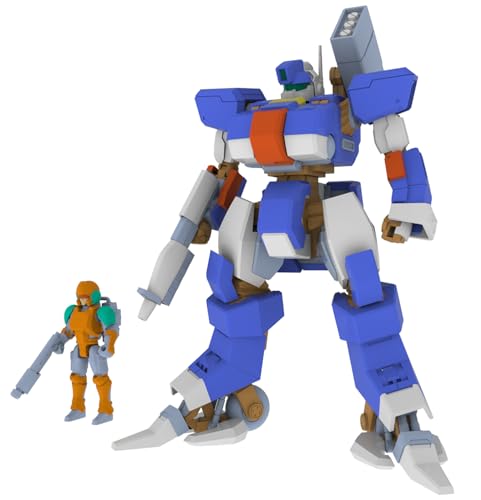 ピーエムオフィスエー 5inch Mechanism ウルフファング空牙2001 TYPE01 蒼龍(SORYU) 1/35スケール 色分け済みプラモデル PP216 (ロボット)