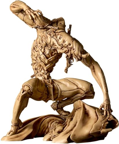 海洋堂 アートプラ ARTPLA SCULPTURE WORKS エヴァンゲリオン2号機 獣化第2形態 ザ・ビースト ジオフロント血戦 ベージュカラーVer. 全高約170mm ノンスケール 未塗装 プラスチックモデルキット