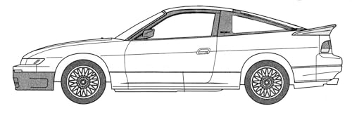 フジミ模型 1/24 頭文字Dシリーズ No.003 シルエイティ 佐藤真子 ISD-003