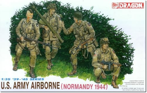 プラッツ ドラゴン 1/35 WW2 アメリカ 空挺部隊 ノルマンディ 1944 プラモデル DR6010 (人・動物)