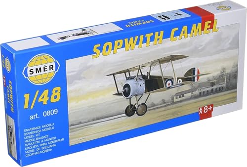 セマー 1/48 イギリス ソッピース キャメル 複葉戦闘機 プラモデル SME48809
