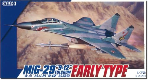 グレートウォールホビー 1/72 MiG-29 9.12 フルクラムA 初期型 プラモデル L7211 (飛行機)