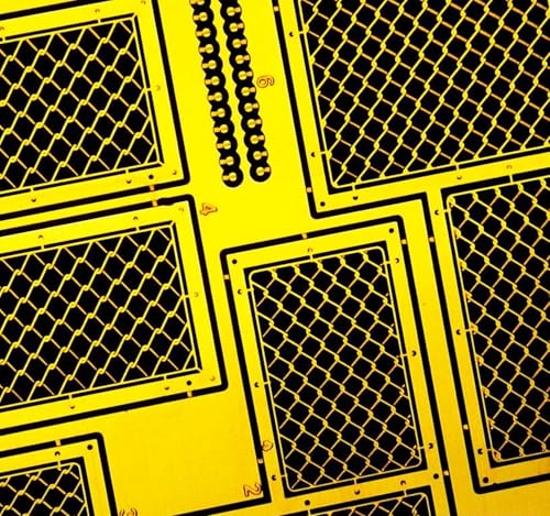 ラドミニチュア 1/16 ドイツ 3号突撃砲/3号戦車用 エッチンググリルセット (トランペッター・エレール用) プラモデル用パーツ RDM16PE17