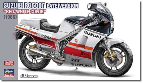 ハセガワ(Hasegawa) 1/12 スズキ RG500&Gamma; 後期型 レッド/ホワイトカラー プラモデル 21764 (オートバイ)