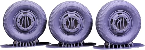 ラドミニチュア 1/35 ドイツ Sd.Kfz.234 8輪重装甲車用 タイヤセット コンチネンタルタイプ 8+1個入 プラモデル用パーツ RDM35S23