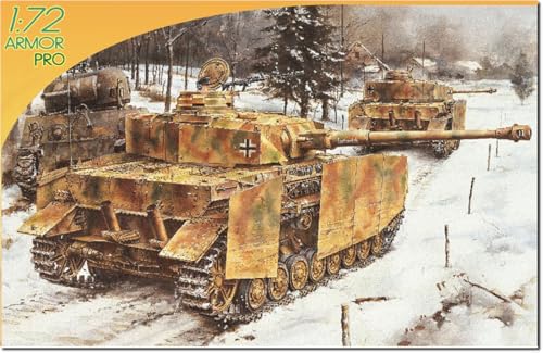 プラッツ ドラゴン 1/72 WW2 ドイツ IV号戦車J型 中期生産型 プラモデル DR7498 (戦車)