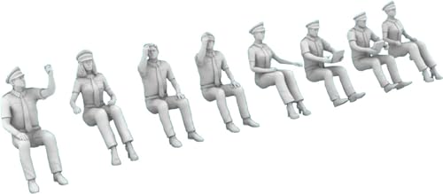 ライズ144モデルズ 1/144 旅客機パイロット 8体入 プラモデル用パーツ RMA144071