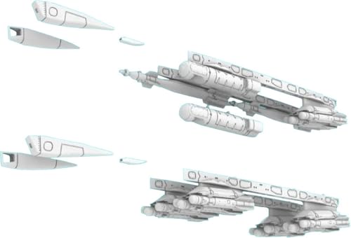 ライズ144モデルズ 1/144 パナヴィア トーネード GR.4 ビッグパック 武装セット プラモデル用パーツ RMA144074