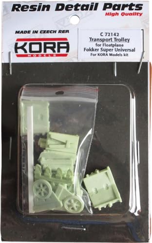 コラモデルス 1/72 フォッカー スーパーユニバーサル 水上機用 陸上牽引台車 (コラモデルズ用) プラモデル用パーツ KORC72142