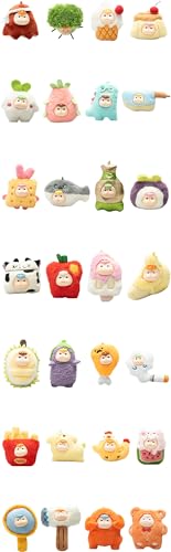 FRIENDSHEEP 「すべてには個性が宿る」シリーズ ポリエステル&PVC製 ミニマグネティックトレーディングプラッシュ 28個入りBOX