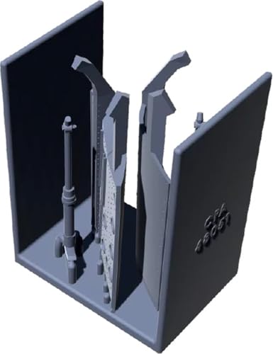 クリアープロップ!(Clear Prop!) 1/48 ノースアメリカン F-86A セイバー エアブレーキ (クリアープロップ用) プラモデル用パーツ CPUA48051