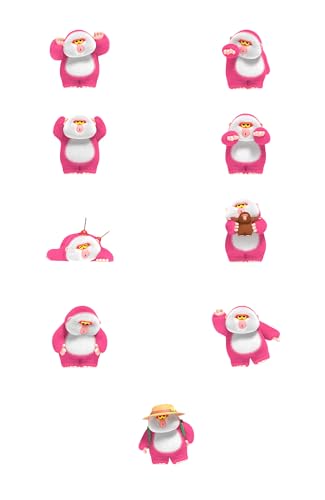 AIYE HELLO HOHO シリーズ PVC&ABS&ファイバー製 トレーディングフィギュア 8個入りBOX