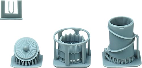 デフモデル 1/72 現用 アメリカ F-35B ライトニング2用 エンジンノズルセット 飛行/駐機状態 (アカデミー・ハセガワ用) プラモデル用パーツ DZ72009