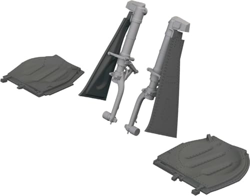 エデュアルド(Eduard) 1/72 ブラッシン ノースアメリカン P-51D マスタング 着陸装置 (エデュアルド用) プラモデル用パーツ EDU672384