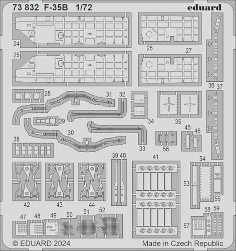 エデュアルド(Eduard) 1/72 ロッキード・マーティン F-35B ライトニング2 エッチングパーツ (タミヤ用) プラモデル用パーツ EDU73832