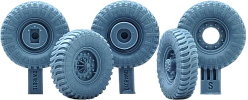 デフモデル 1/48 イギリス オースチン K2 トラック用 タイヤセット1 ダンロップタイプ (タミヤ用) プラモデル用パーツ DW48010