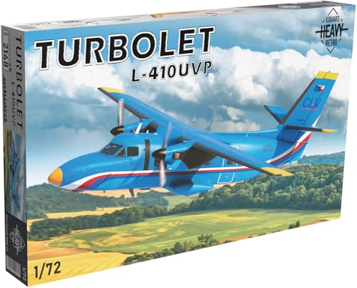 エデュアルド(Eduard) 1/72 リミテッドエディション チェコ L-410UVP ターボレット プラモデル 組立キット EDU2148
