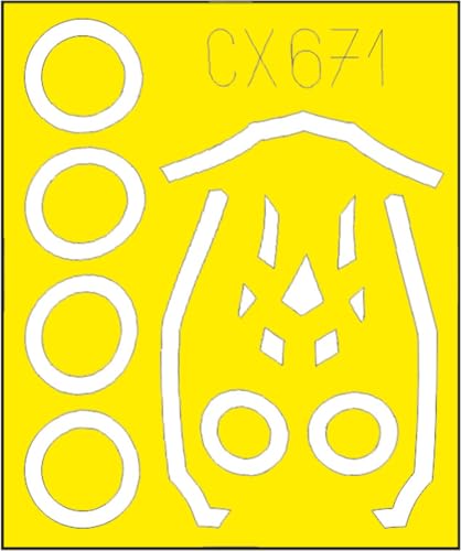 エデュアルド(Eduard) 1/72 ロッキード・マーティン F-35B ライトニング2 塗装マスクシール (タミヤ用) プラモデル用マスキングシール EDUCX671