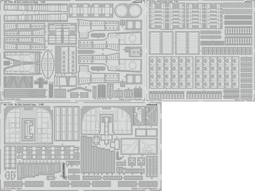 エデュアルド(Eduard) 1/48 ビッグエド コンソリデーテッド・エアクラフト B-24J リベレーター パーツセット パート2 (ホビーボス用) プラモデル用パーツ EDUBIG49424