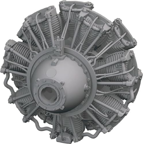 エデュアルド(Eduard) 1/48 ブラッシン コンソリデーテッド・エアクラフト B-24J リベレーター エンジン 4個入 (ホビーボス用) プラモデル用パーツ EDU6481029