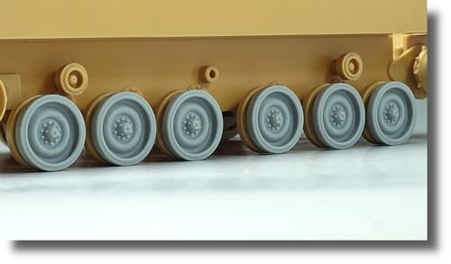 デフモデル 1/35 現用 アメリカ M2/M3 ブラッドレー 歩兵戦闘車用 外側転輪セット 後期タイプ (タミヤ・アカデミー用) プラモデル用パーツ DW35172