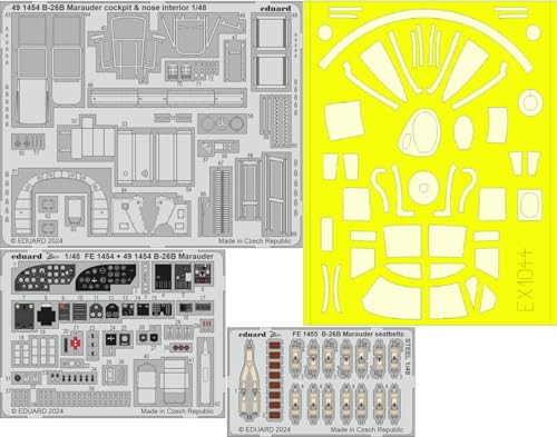 エデュアルド(Eduard) 1/48 ビッグエド マーティン B-26B マローダー パーツセット パート1 (ICM用) プラモデル用パーツ EDUBIG49421