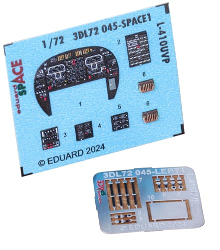 エデュアルド(Eduard) 1/72 スペース LET L-410UVP ターボレット 内装3Dデカール・エッチングパーツセット (エデュアルド用) プラモデル用デカール EDU3DL72045