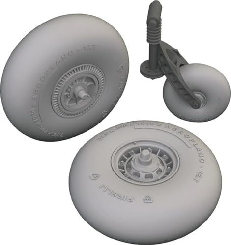 エデュアルド(Eduard) 1/48 ブラッシン サヴォイア・マルケッティ SM.79 スパルヴィエーロ ホイール (エデュアルド用) プラモデル用パーツ EDU6481042