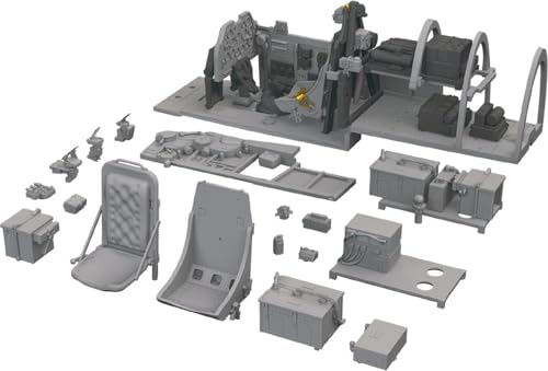エデュアルド(Eduard) 1/48 ブラッシン ノースアメリカン P-51B マスタング 通常キャノピー装備機コックピット (エデュアルド用) プラモデル用パーツ EDU6481033