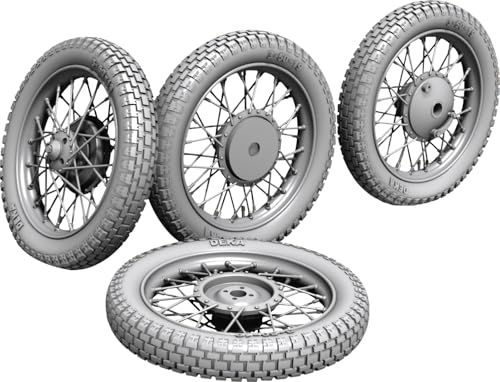 CMK 1/35 ツェンダップ KS600用 ホイール (タミヤ用) プラモデル用パーツ CMP35031