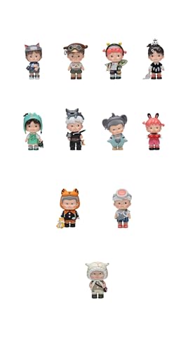 Heyone 5人小隊 アイアンレーンの子供時代シリーズ PVC&ABS製 トレーディングフィギュア 10個入りBOX