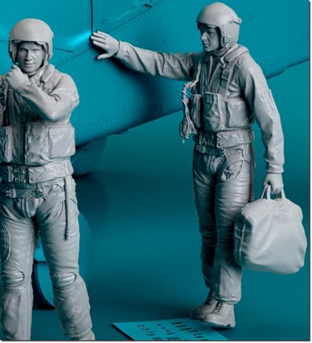 レスキット (Reskit) 1/32 OV-10D+ ブロンコ クルー タイプ2 2体入 レジンキット RSKF32-0043