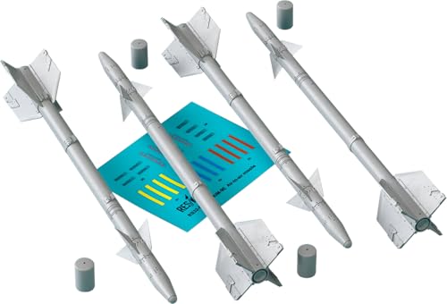 レスキット (Reskit) 1/32 AIM-9E サイドワインダーミサイル 4個入 プラモデル用パーツ RSK32-0479
