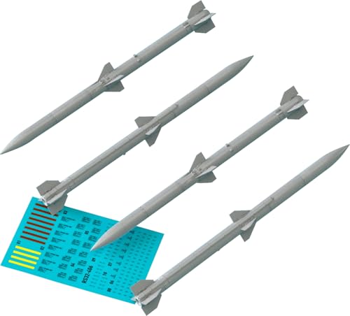 レスキット (Reskit) 1/32 AIM-120C C-7 AMRAAM 空対空ミサイル 4個入 プラモデル用パーツ RSK32-0406