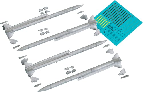 レスキット (Reskit) 1/32 ミーティア レーダー誘導 空対空ミサイル 4個入 プラモデル用パーツ RSK32-0460