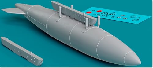 レスキット (Reskit) 1/32 OV-10 A/D 150ガロン AERO 1C増槽・中央パイロン (アメリカ海軍・海兵隊式) プラモデル用パーツ RSKU32-0133